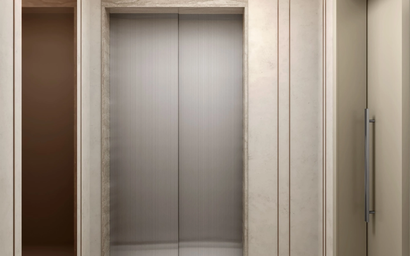 Moema by Cyrela – Hall Privativo 1440×900 Perspectiva oficial do hall privativo do Moema by Cyrela