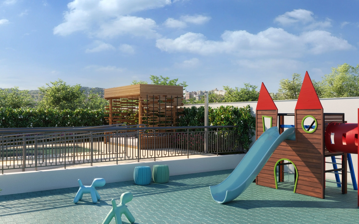 Moema by Cyrela – Playground 1440×900 Perspectiva oficial do playground do Moema by Cyrela