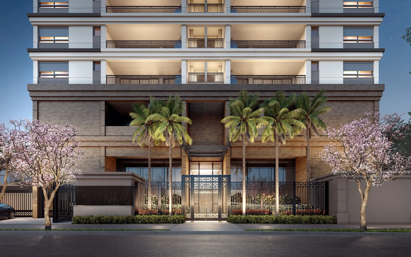 Moema by Cyrela – Portaria 1440×900 Perspectiva oficial da portaria do Moema by Cyrela