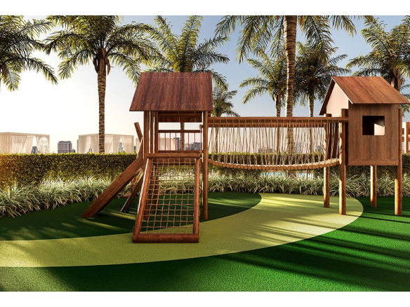 Oásis Home Resort em Alphaville — playground