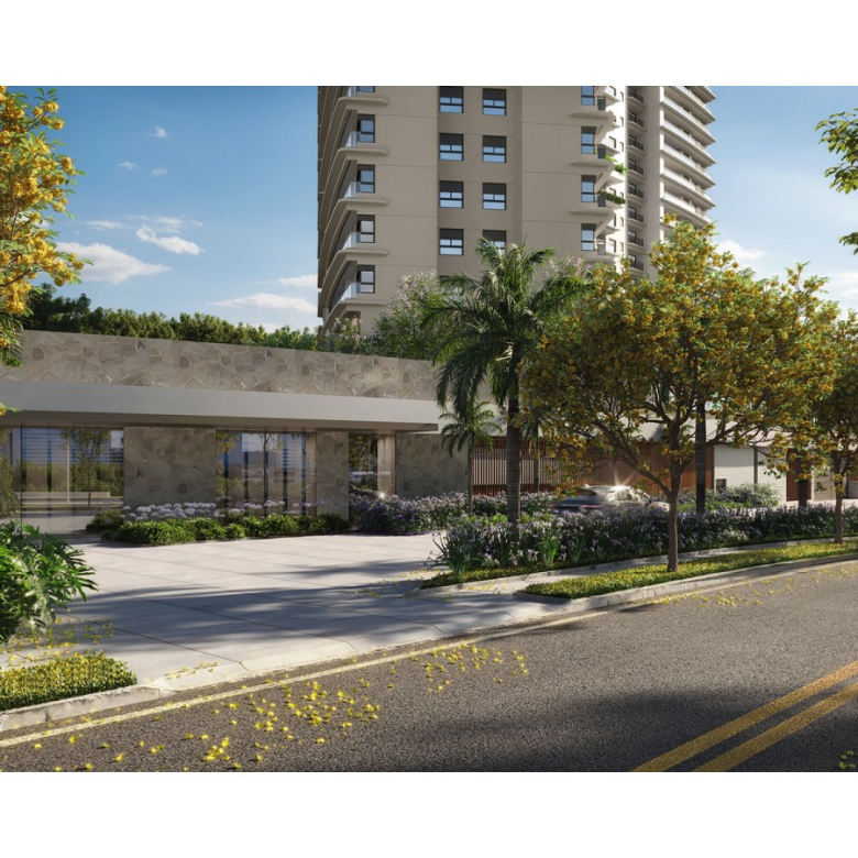 Oásis Home Resort em Alphaville — portaria