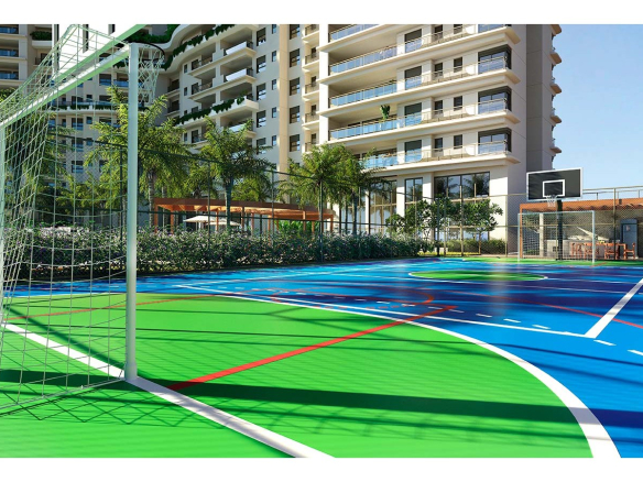 Oásis Home Resort em Alphaville — quadra esportiva