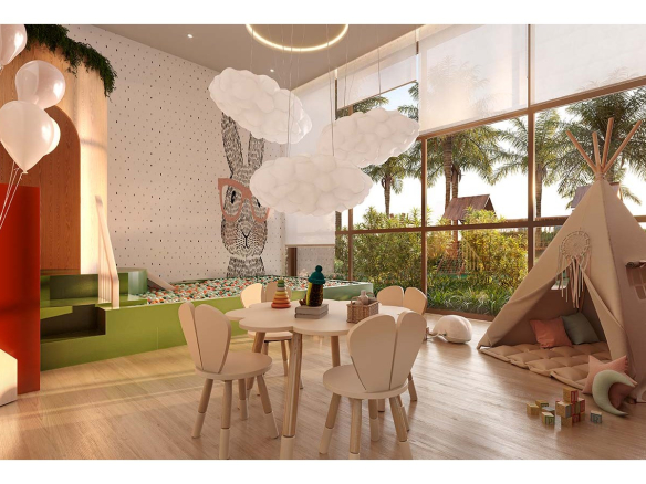 Oásis Home Resort em Alphaville — brinquedoteca