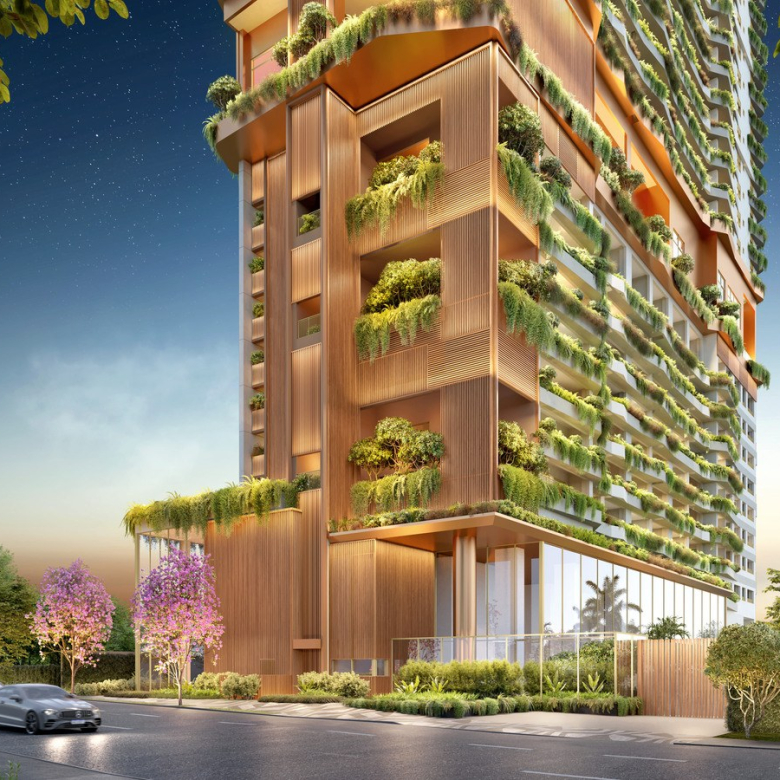 Embasamento do On The Sky Bela Cintra The Residences