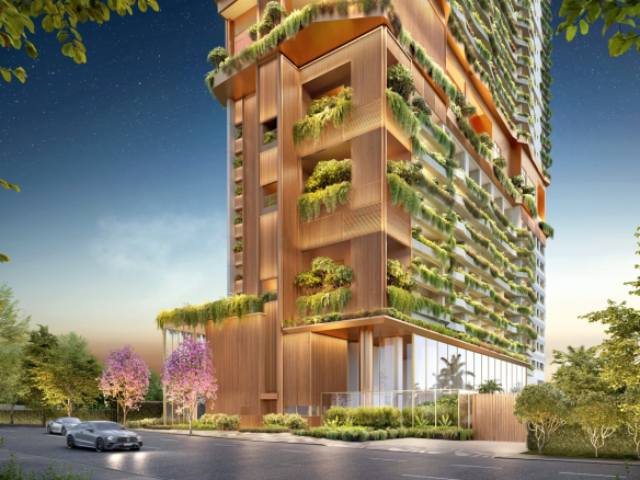 Embasamento do On The Sky Bela Cintra The Residences