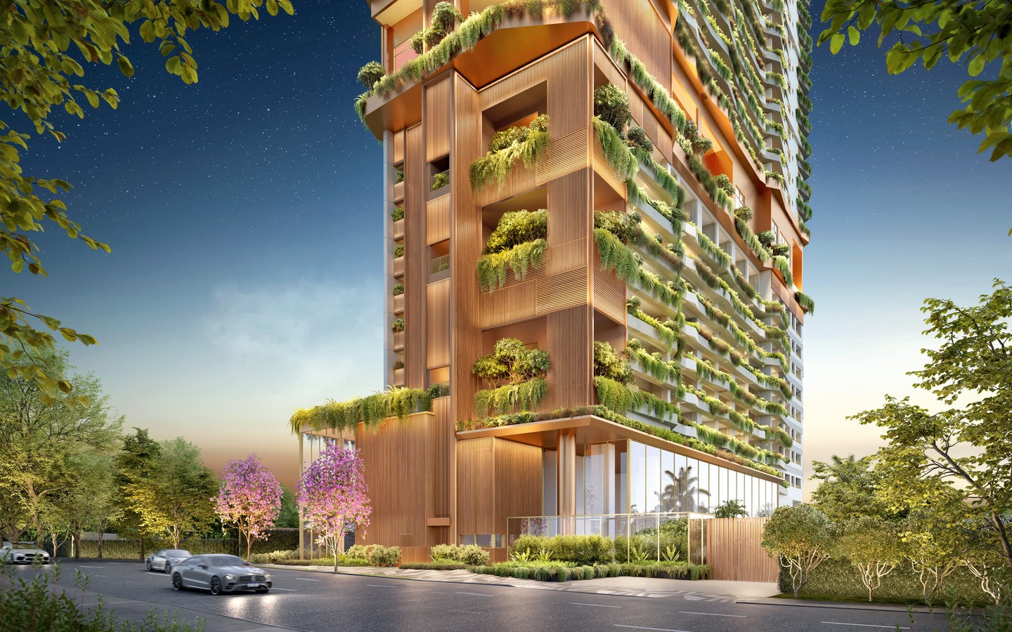 Embasamento do On The Sky Bela Cintra The Residences