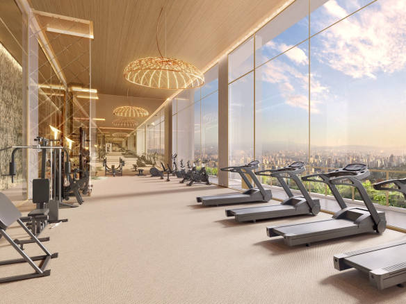 Fitness do On The Sky Bela Cintra The Residences