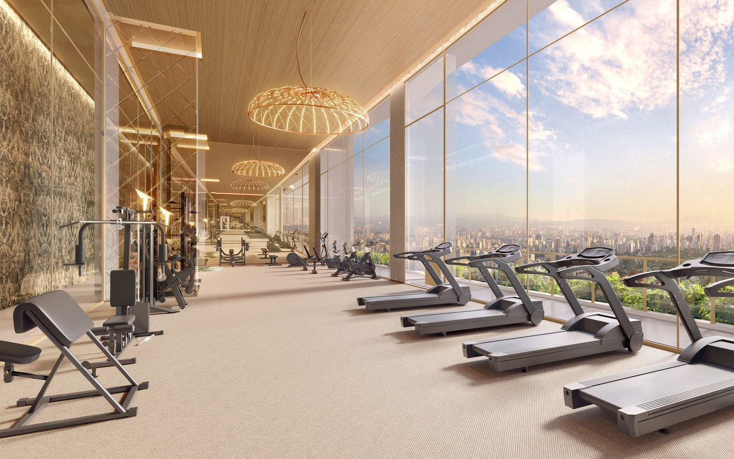 Fitness do On The Sky Bela Cintra The Residences
