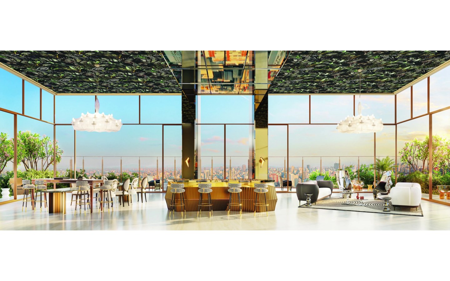 Party Lounge do On The Sky Cyrela by YOO