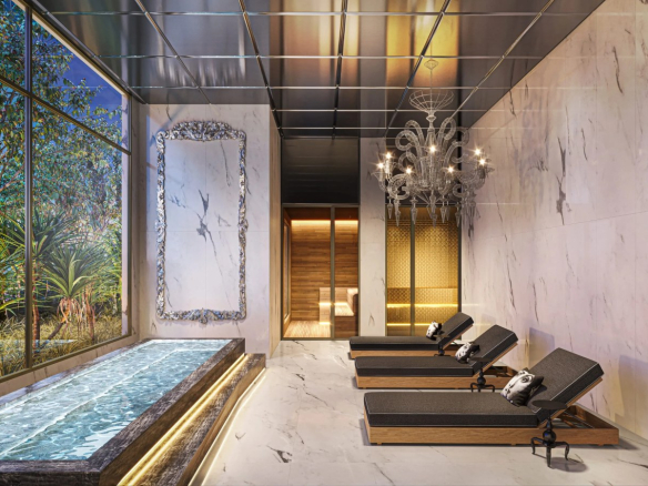 Spa e saunas do On The Sky Cyrela by YOO