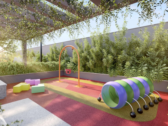 Perspectiva do playground baby do Andrômeda by MPD