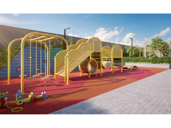 Perspectiva do playground kids do Andrômeda by MPD