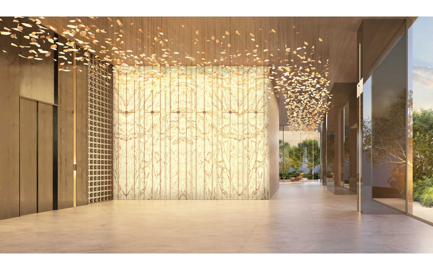 Lobby da Torre 1 do Portrait Parque do Ibirapuera