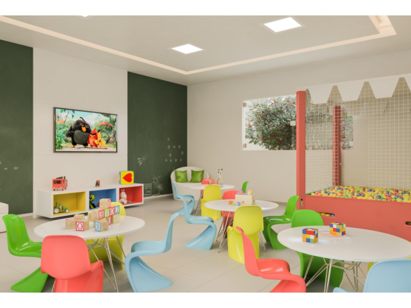 Espaço kids do Residencial Olímpia