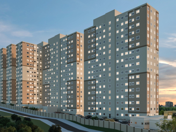 Fachada do Residencial Olímpia em Osasco