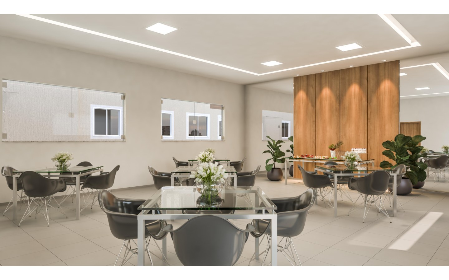 Residencial Olímpia – Atendimento Especializado (11) 4237-8776 Salão de festas do Residencial Olímpia