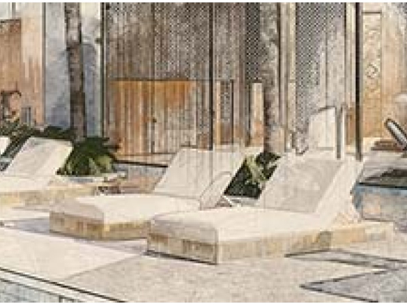 Piscina externa do Signature Alphaville