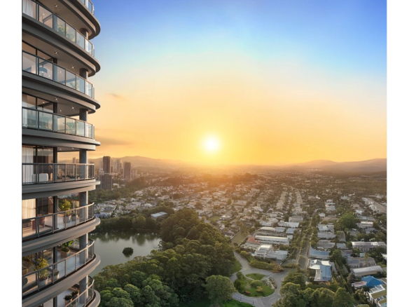 Square Design Residence em Alphaville — vista panorâmica a partir da torre