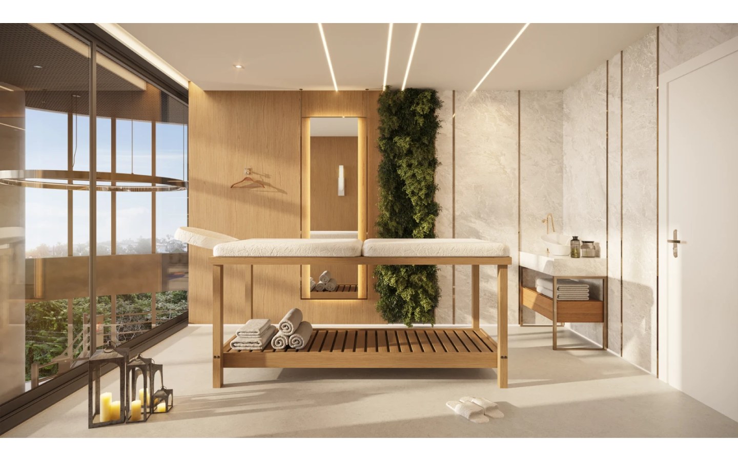 Square Design Residence em Alphaville — sauna