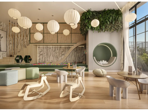 Square Design Residence em Alphaville — brinquedoteca