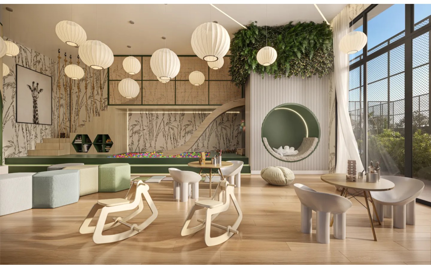 Square Design Residence em Alphaville — brinquedoteca