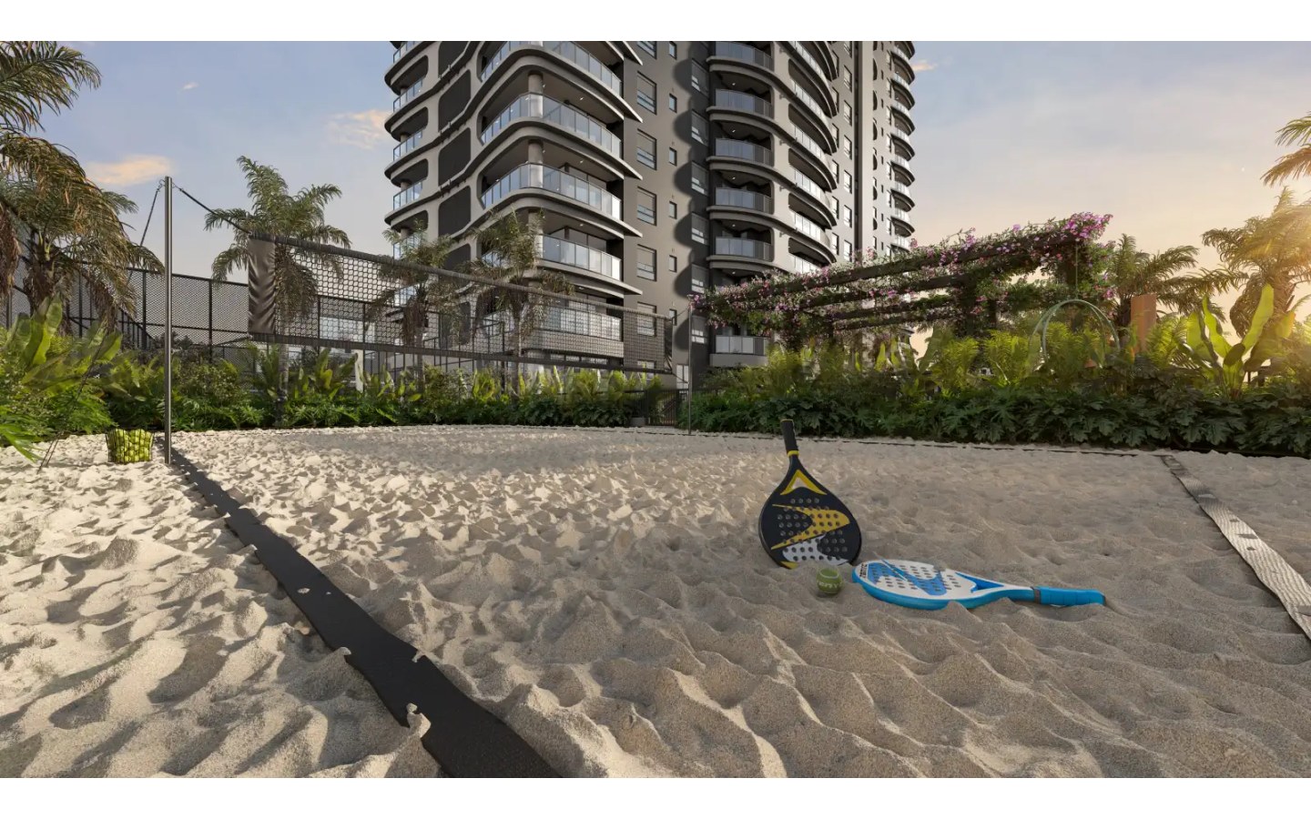 Square Design Residence – Atendimento Especializado (11) 4237-8776 Square Design Residence em Alphaville — quadra de beach tennis