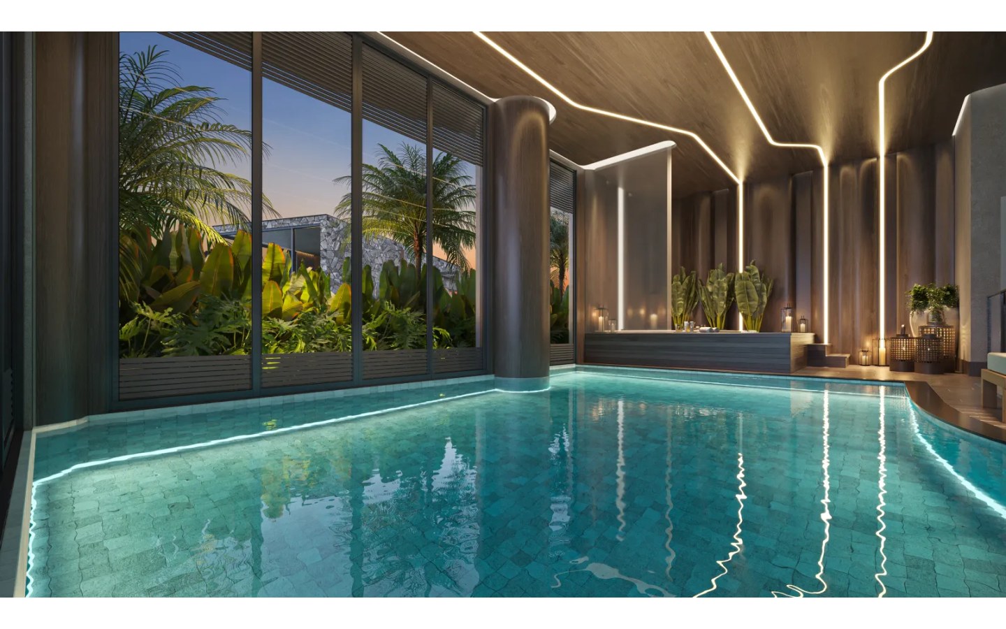 Square Design Residence – Atendimento Especializado (11) 4237-8776 Square Design Residence em Alphaville — piscina coberta climatizada