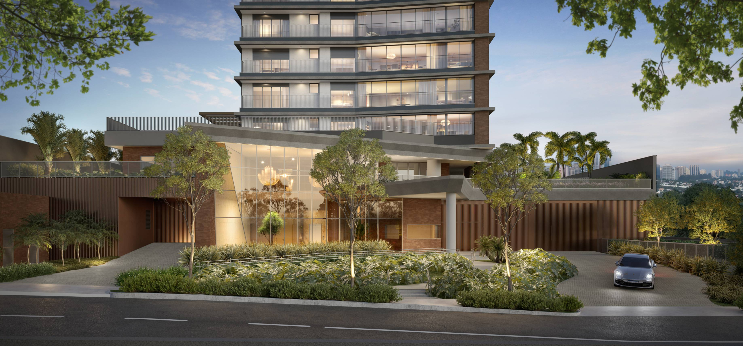 Terrah Alphaville 280 m2 — entrada do empreendimento