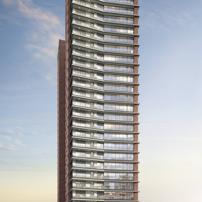 Terrah Alphaville 240 m2 — fachada diurna do empreendimento