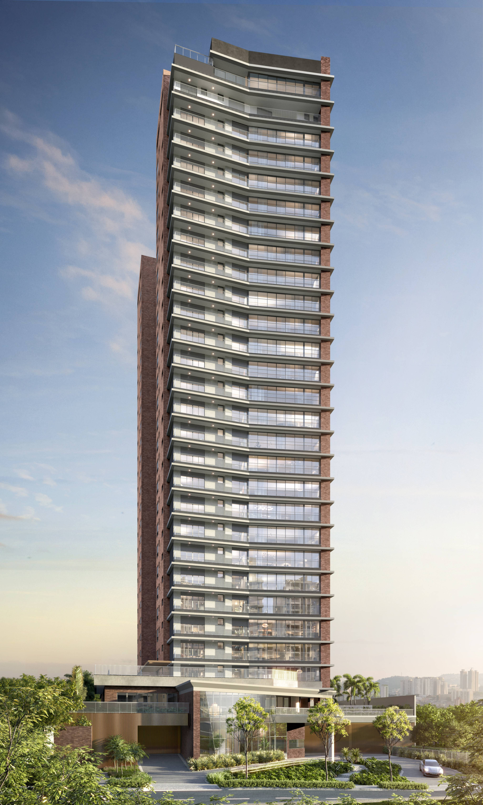 Terrah Alphaville 240 m2 — fachada diurna do empreendimento