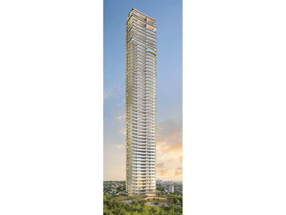 Perspectiva oficial da torre Milano no Jardim Guedala
