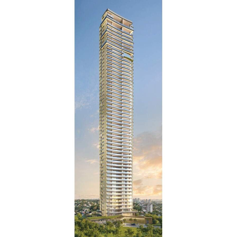 Perspectiva oficial da torre Milano no Jardim Guedala