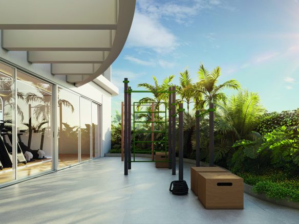 Sunset Itapecuru — perspectiva ilustrada de fitness externo