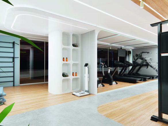 Sunset Itapecuru — perspectiva ilustrada de fitness interno, perspectiva 2