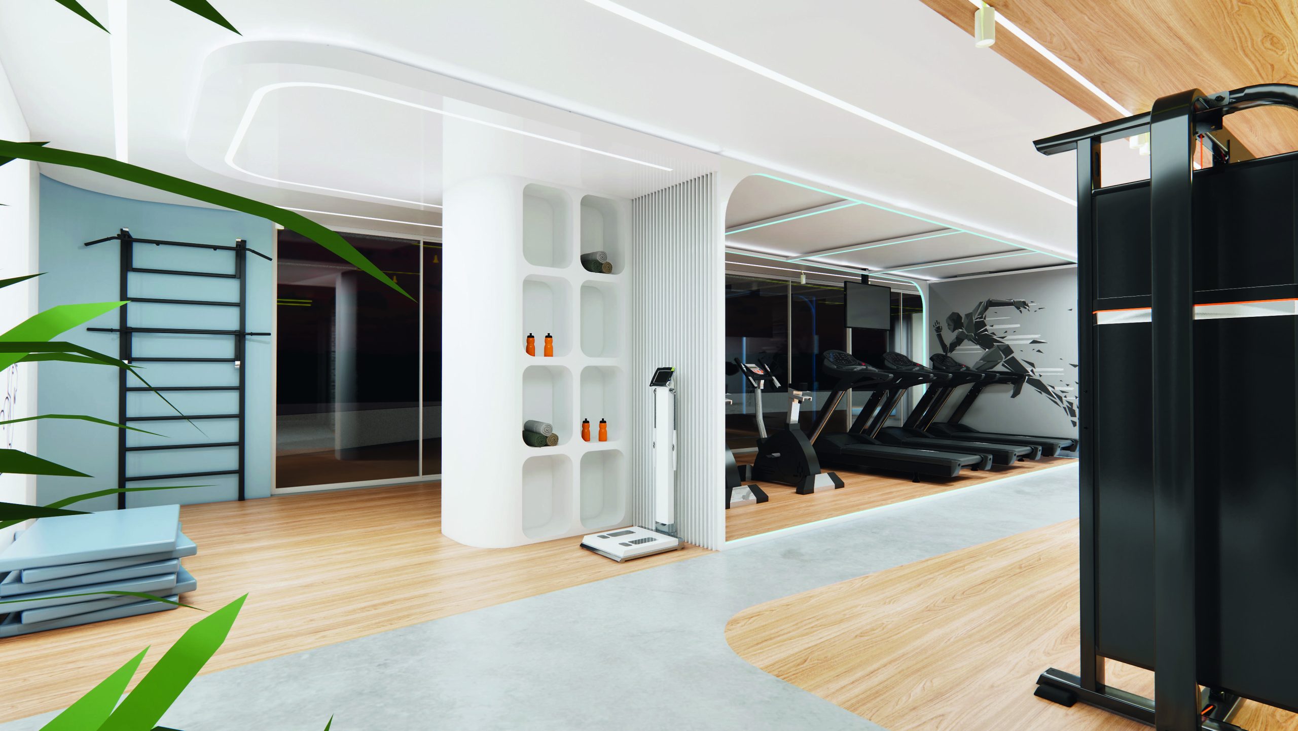 Sunset Itapecuru — perspectiva ilustrada de fitness interno, perspectiva 2