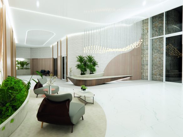 Sunset Itapecuru — perspectiva ilustrada de lobby, perspectiva 4