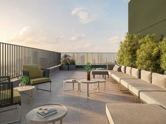 Capa do sky lounge com mirante do Alves Pinheiros em São Paulo