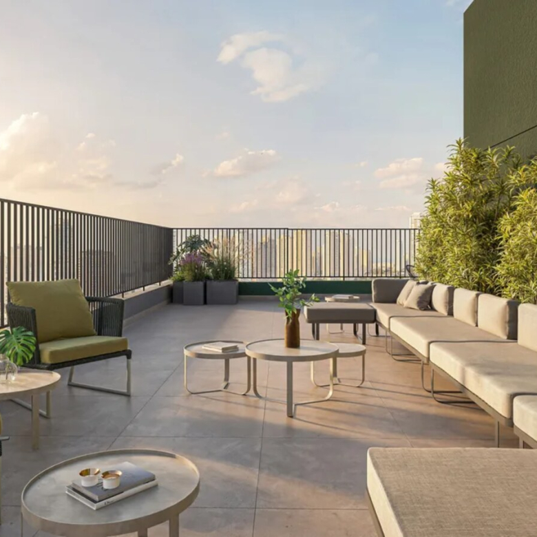 Capa do sky lounge com mirante do Alves Pinheiros em São Paulo
