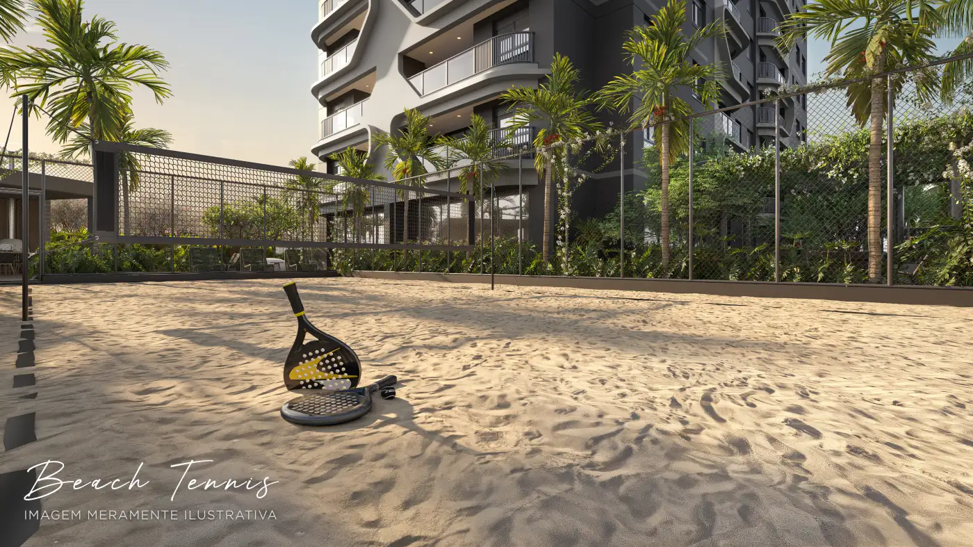 Art Design Residence – beach tennis – Atendimento Especializado (11) 4237-8776 | 98026-0864 Quadra de beach tennis do Art Design Residence