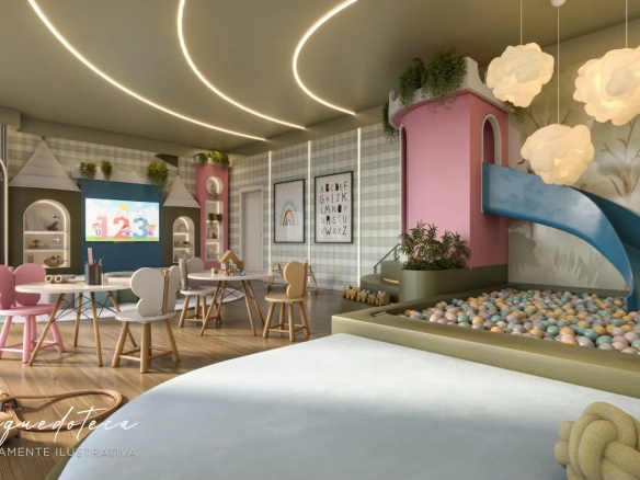 Brinquedoteca do Art Design Residence
