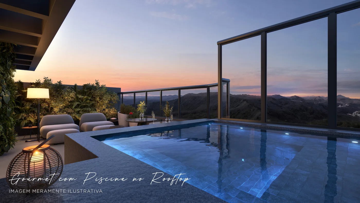 Art Design Residence – gourmet rooftop – Atendimento Especializado (11) 4237-8776 | 98026-0864 Espaço gourmet com piscina no rooftop do Art Design Residence