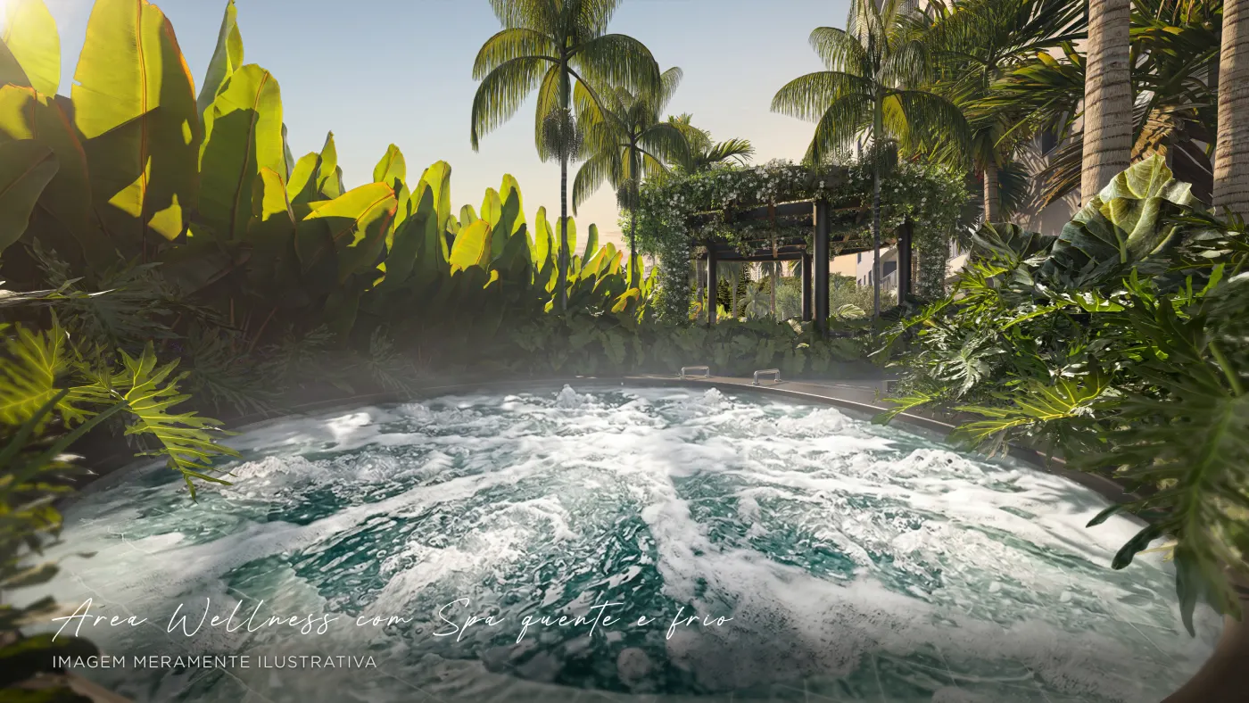 Art Design Residence – wellness spa – Atendimento Especializado (11) 4237-8776 | 98026-0864 Área wellness com spa quente e frio do Art Design Residence