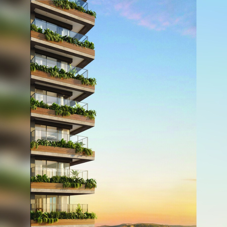Authoria by Dubai 273 m² com varandas verdes de 180 graus em Alphaville