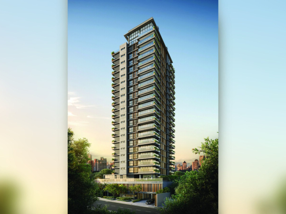 Authoria by Dubai cobertura duplex 529 m² em torre única em Alphaville