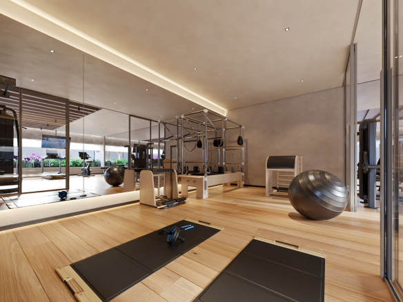 Espaço de pilates do Brisea Moema