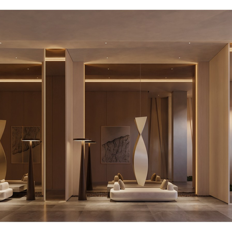 Perspectiva do lobby — Brisea Moema