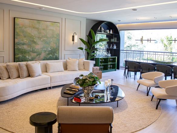 Château Jardin: Living do decorado Harmonie