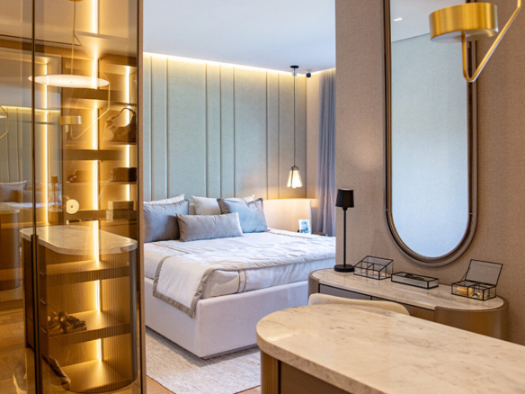 Château Jardin: Suíte master do decorado Harmonie