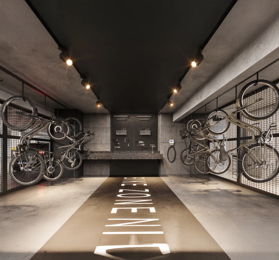 Eternity Residence: Bicicletário