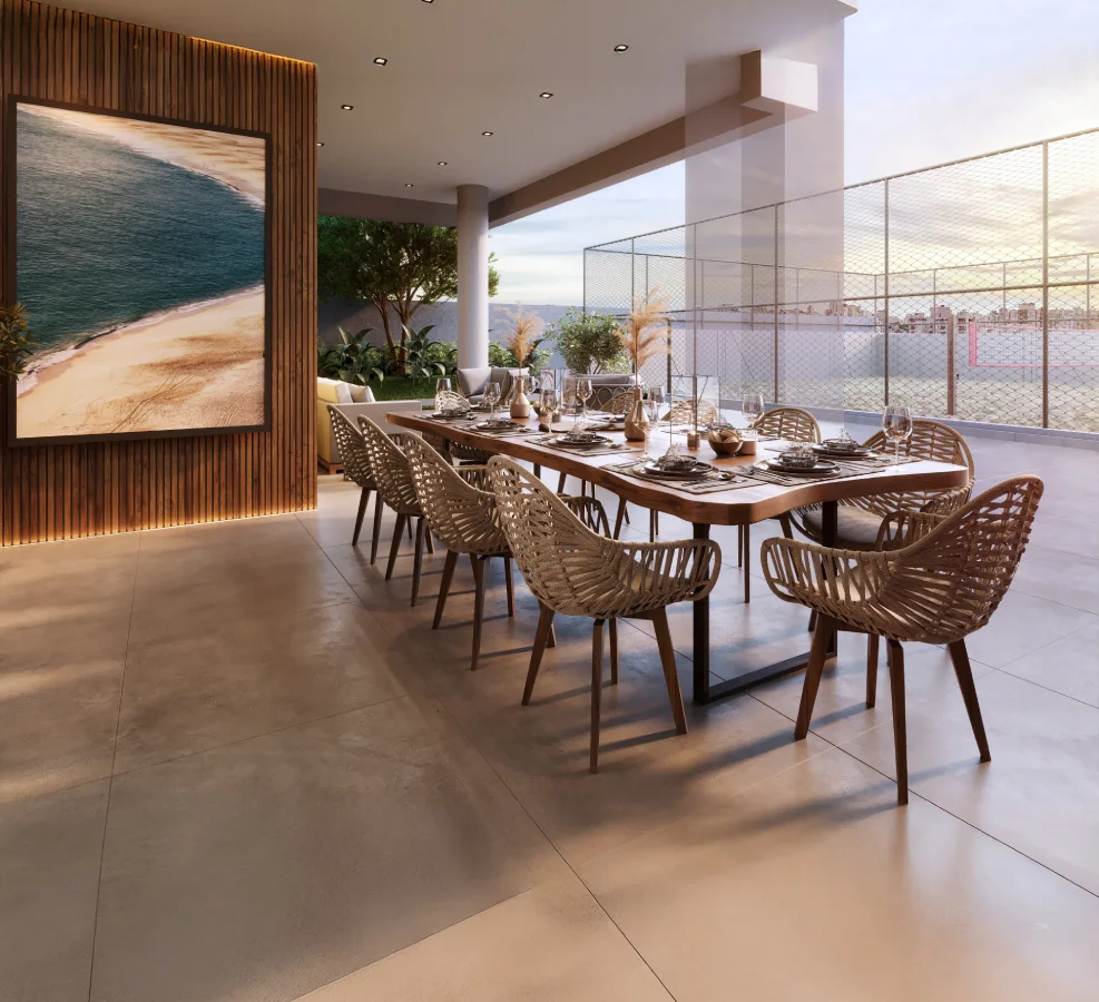 Eternity Residence: Espaço Gourmet do Beach Tennis
